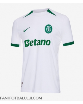 Sporting CP Tricou Fotbal Replică 2024-25 Barbati Deplasare